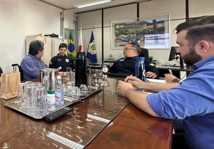 Reunião com Fábio Jardim Superintendente da Polícia Rodoviária Federal - PRF