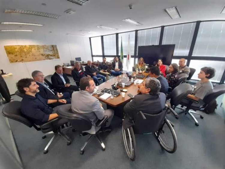 Reunião com Pedro Bruno - Secretário de Infraestrutura Mobilidade e Parcerias de Minas Gerais – SEINFRA