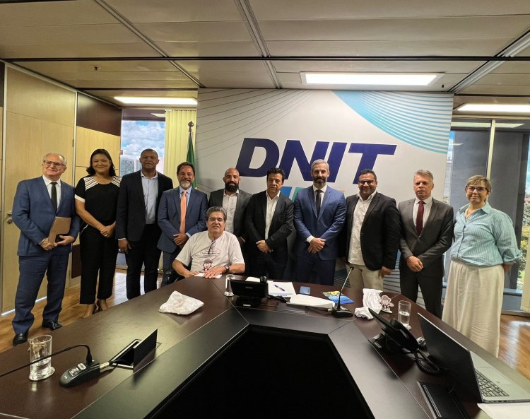 Reunião com Fabricio Galvão Diretor Geral do DNIT