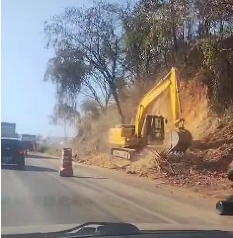 Bandeira do MOVIMENTO PRÓ-VIDAS DA BR-381 - Obras na saída da Capital avançam
